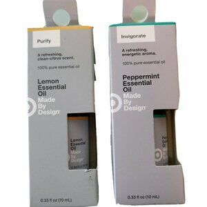 100% Pure Essential Oils Lemon & Pepperment